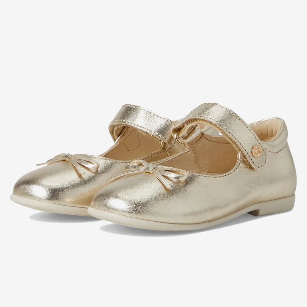 NWT Naturino Ballet Metallic in Platinum - Picture 2 of 16